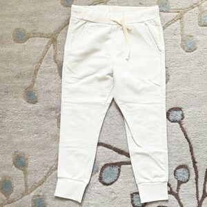 L. C Waikiki Kids Joggers  Size 3/4 Off White NWOT
